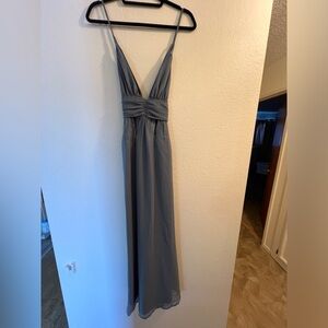 Sabo Skirt light blue long winter prom dress size small